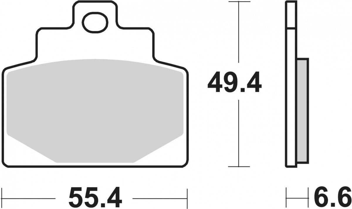 224HF BRAKE PADS ORGANIC