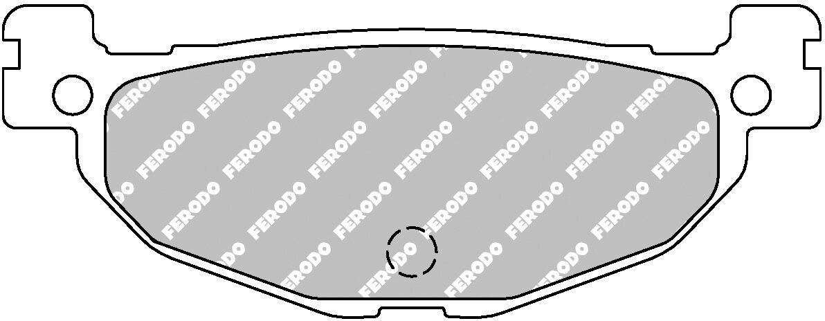 FDB2200P BRAKE PADS ORGANIC
