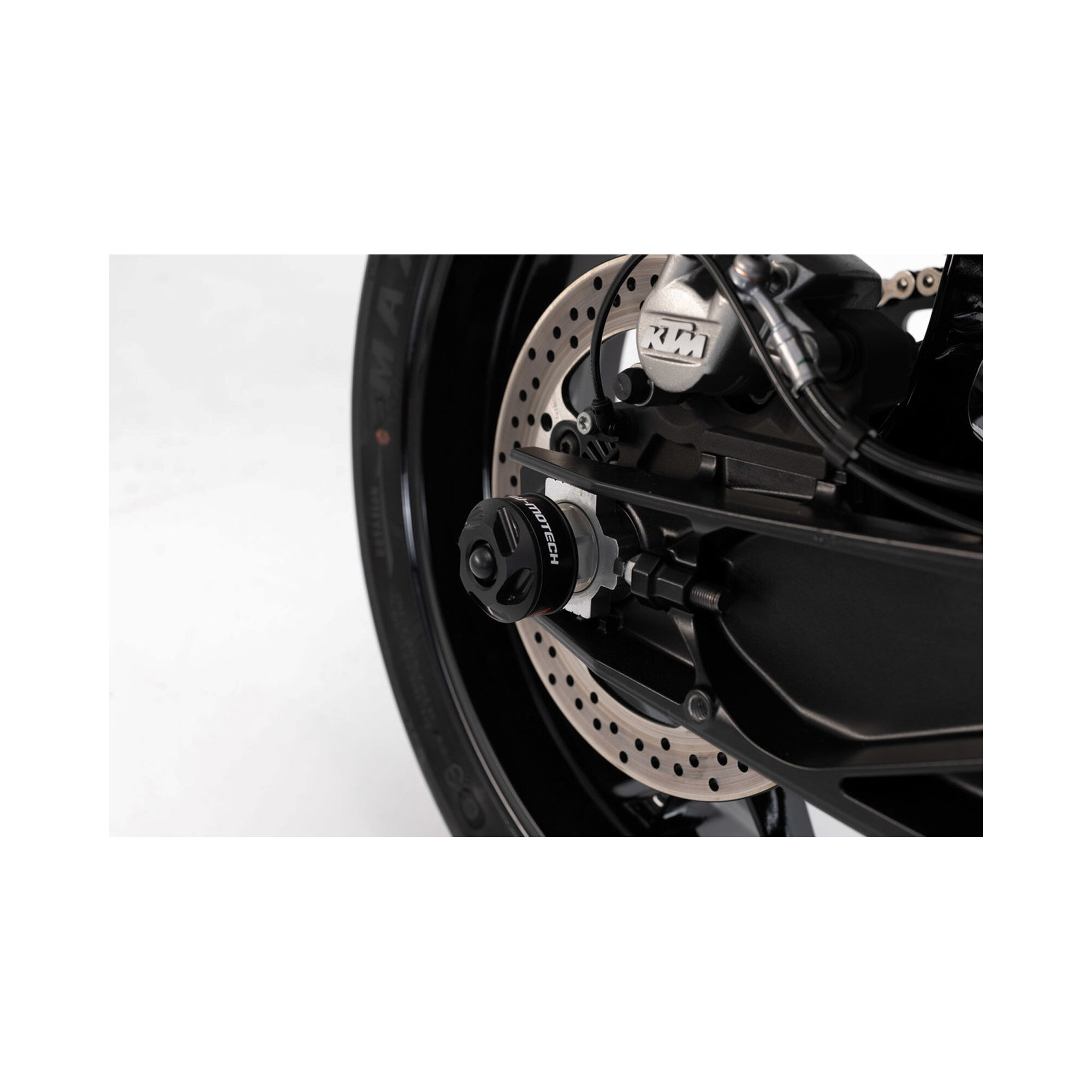 SW-Motech Achterbrug slider kit KTM 790 Duke 18-/790 Adv/Adv R 19-