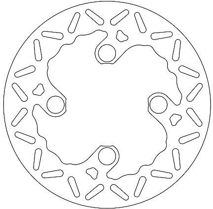 FMD0375R FIXED BRAKE DISC