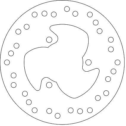 FMD0156R FIXED BRAKE DISC