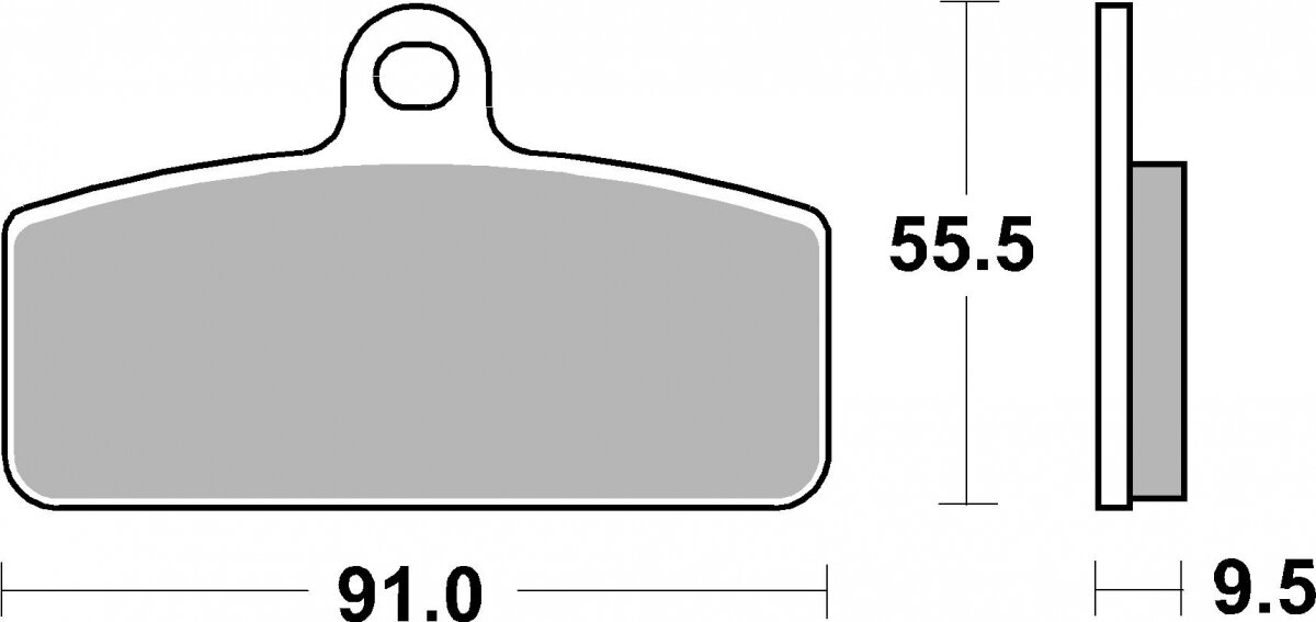 959PSI BRAKE PADS SINTER