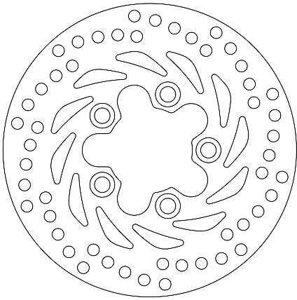 FMD0133R FIXED BRAKE DISC