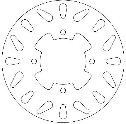 FMD0166R FIXED BRAKE DISC