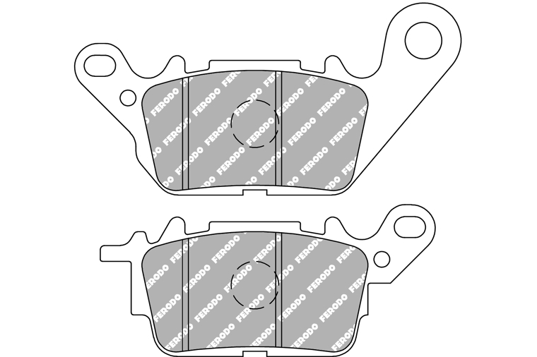 FDB2290EF BRAKE PADS ORGANIC