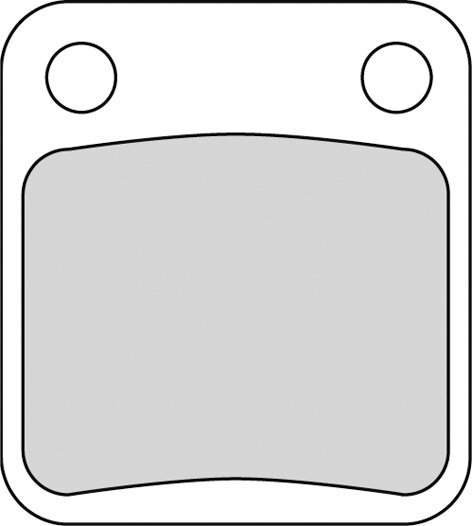 FDB250EF BRAKE PADS ORGANIC
