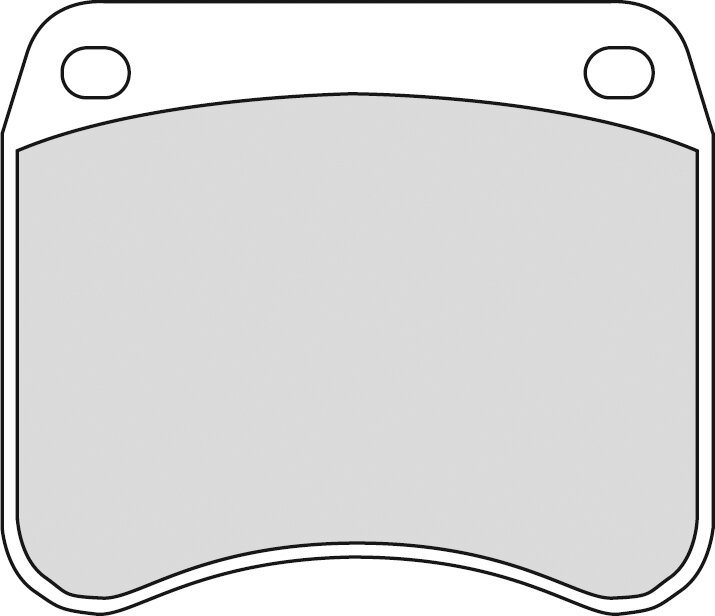 FDB342 CPRO BRAKE PADS ORGANIC RACING