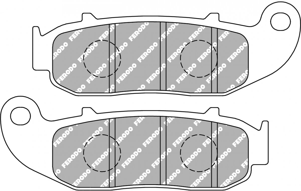 FDB2314EF BRAKE PADS ORGANIC
