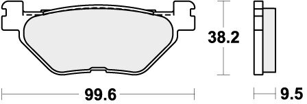 769LS BRAKE PADS SINTER