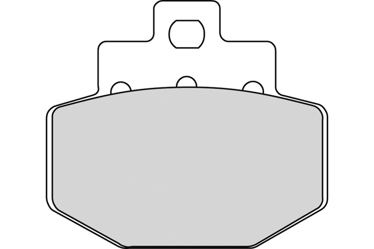 FDB2115P BRAKE PADS ORGANIC