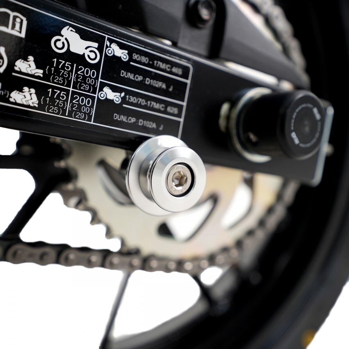 ITBO002BK Bobbins M8 zwart