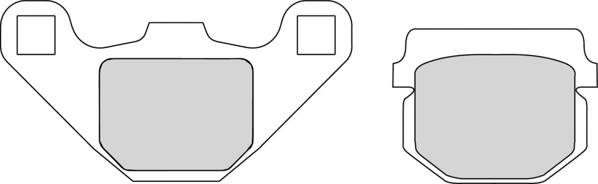 FDB313EF BRAKE PADS ORGANIC