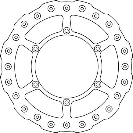 FMD0028MXR FIXED BRAKE DISC