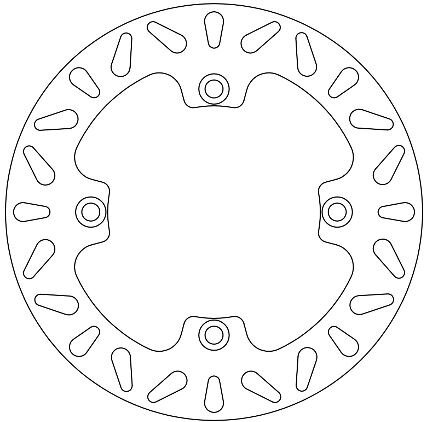 FMD0190R FIXED BRAKE DISC