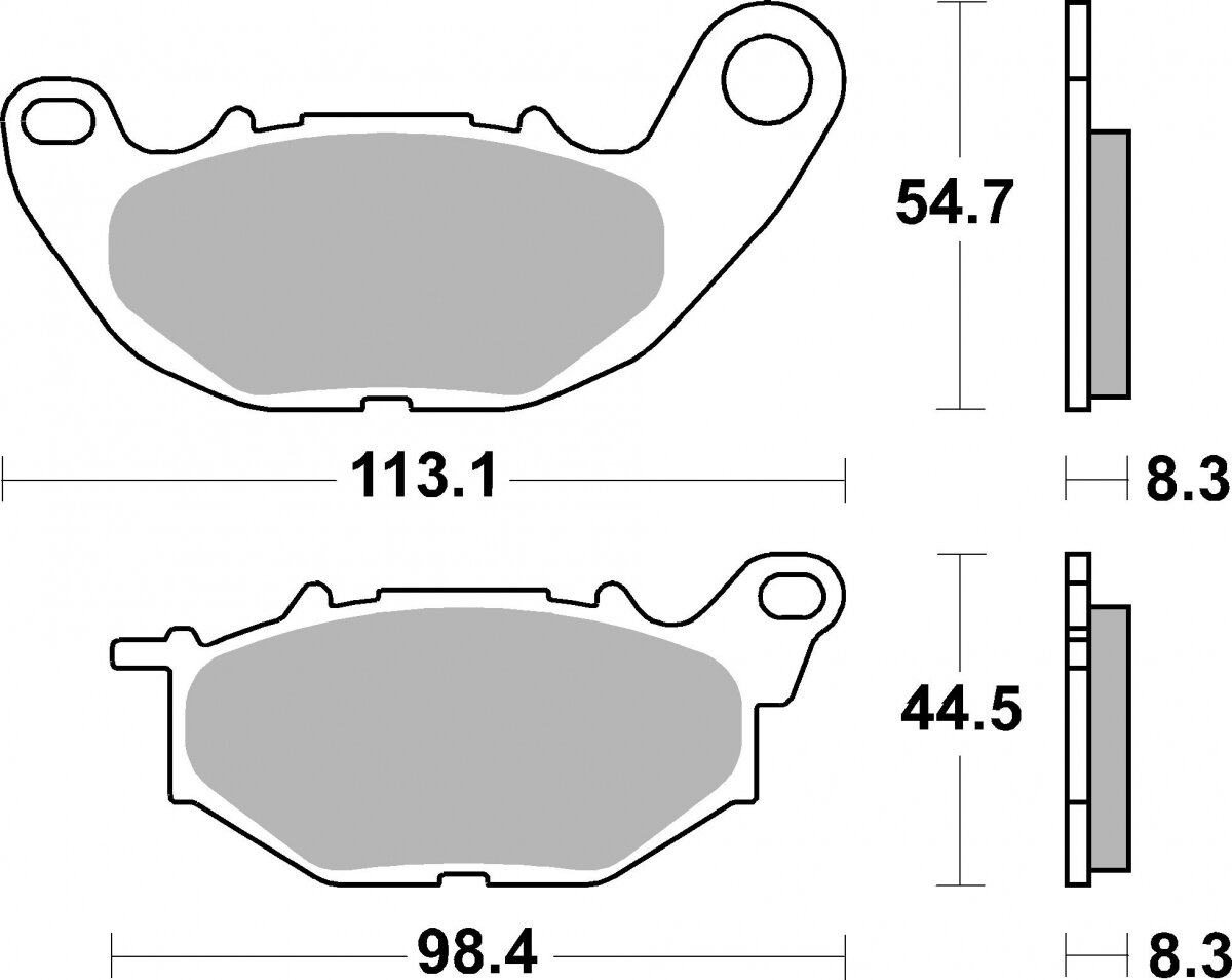 931RST BRAKE PADS SINTER SPORT