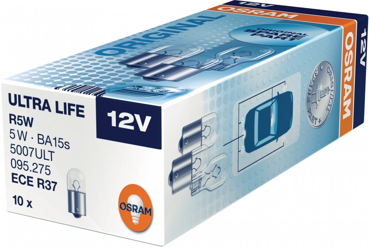 12V 5W BA15S ULTRA LIFE