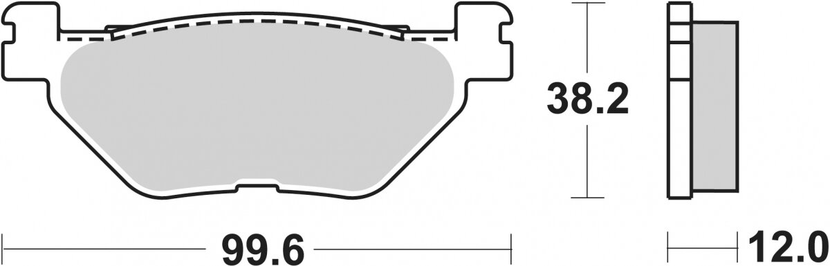 169MS BRAKE PADS SINTER