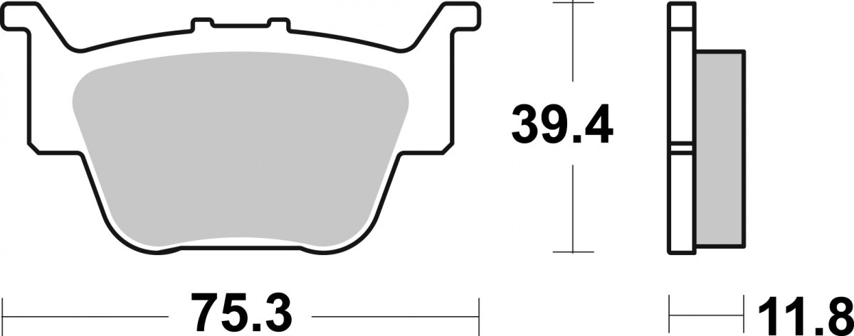 976SI BRAKE PADS SINTER