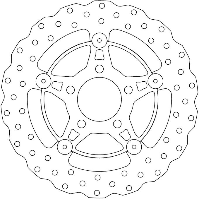 FMD0439RF FLOATING BRAKE DISC