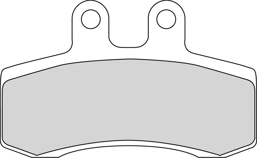 FDB782P BRAKE PADS ORGANIC