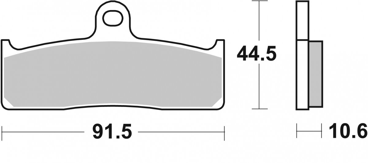 865DS-1 BRAKE PADS SINTER RACING