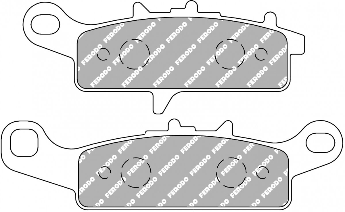 FDB2310EF BRAKE PADS ORGANIC