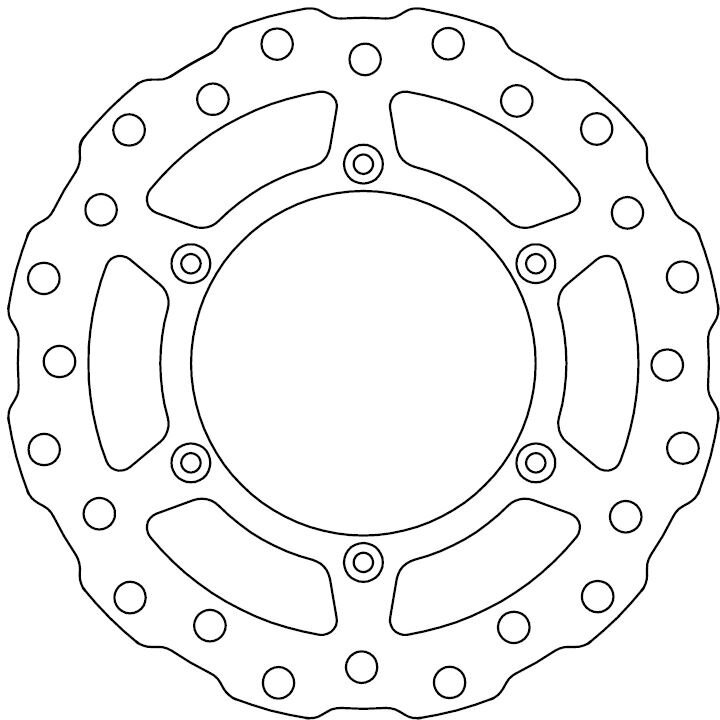 FMD0258MXR FIXED BRAKE DISC