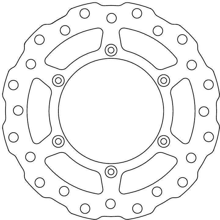 FMD0258MXR FIXED BRAKE DISC