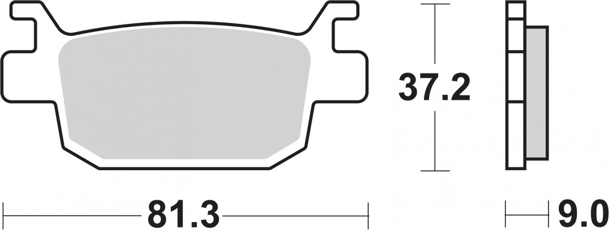 193MS BRAKE PADS SINTER