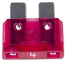 4AMP BLADE FUSE ROSE