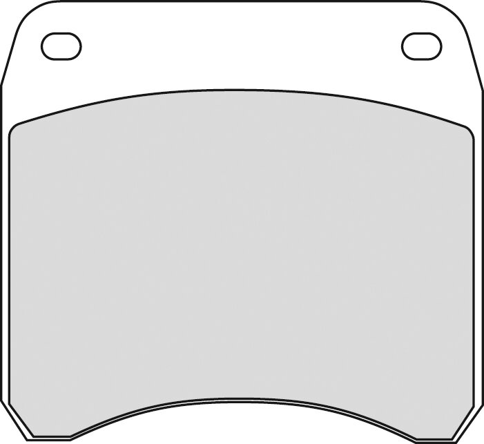 FRP213P BRAKE PADS ORGANIC