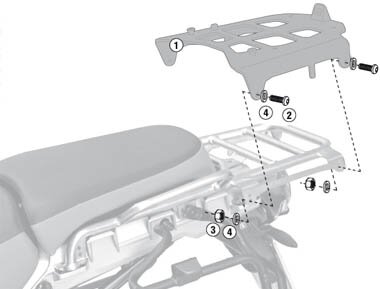 SRA5102-SP. PLATE BMW R1200GS ADV