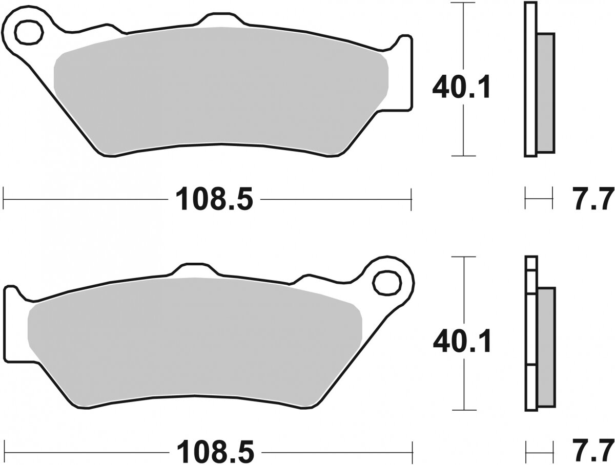 176MS BRAKE PADS SINTER