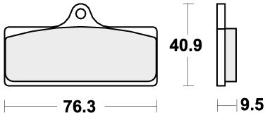 785HS BRAKE PADS SINTER