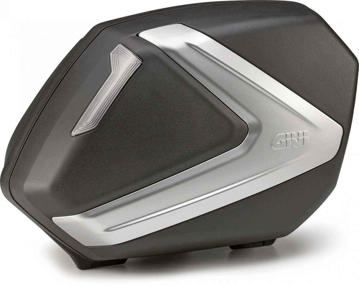 V37NT- kofferset zwart/grijs met smoke reflector