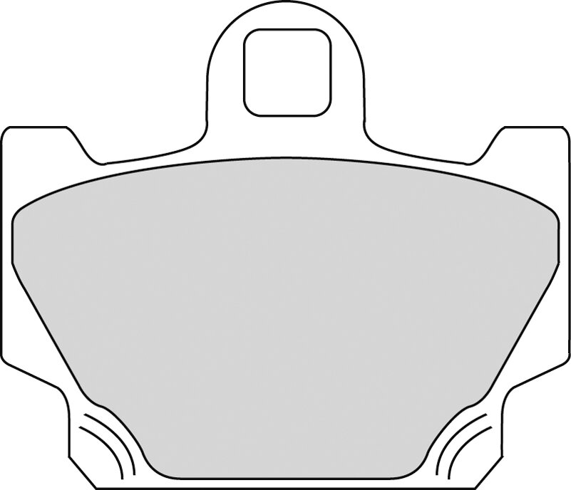FDB311P BRAKE PADS ORGANIC