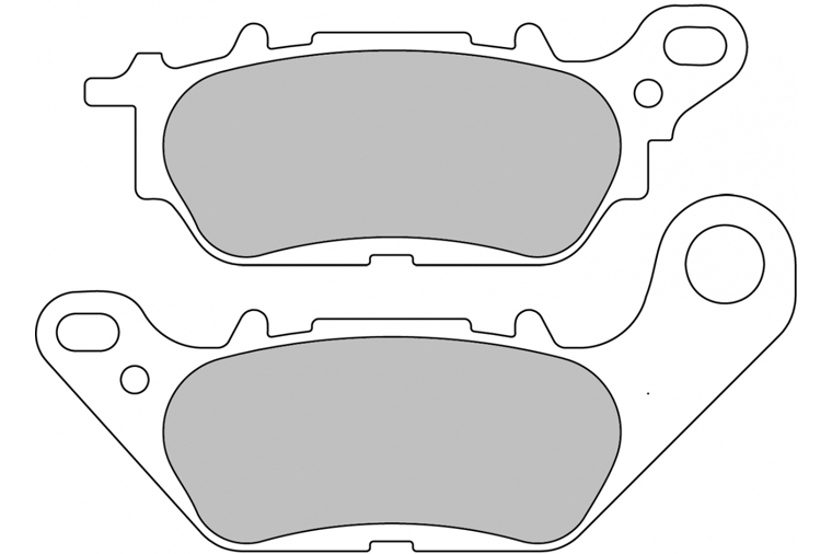 FDB2238EF BRAKE PADS ORGANIC
