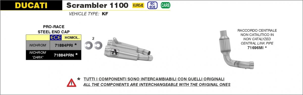 NON CATALIZED MID-PIPE