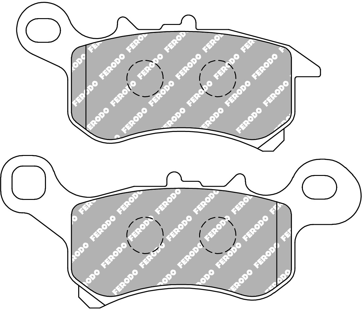 FDB2311EF BRAKE PADS ORGANIC