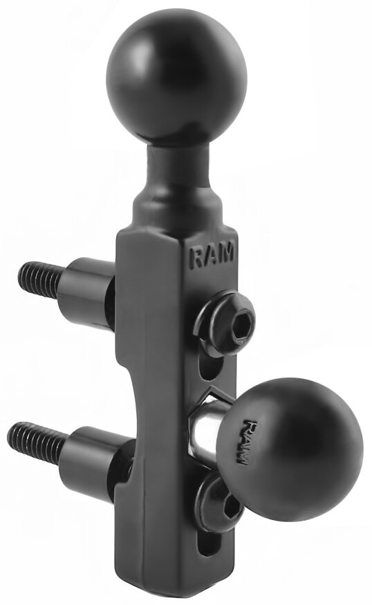 Ram B-309-2U Stuurklem 2 x 1" Kogel