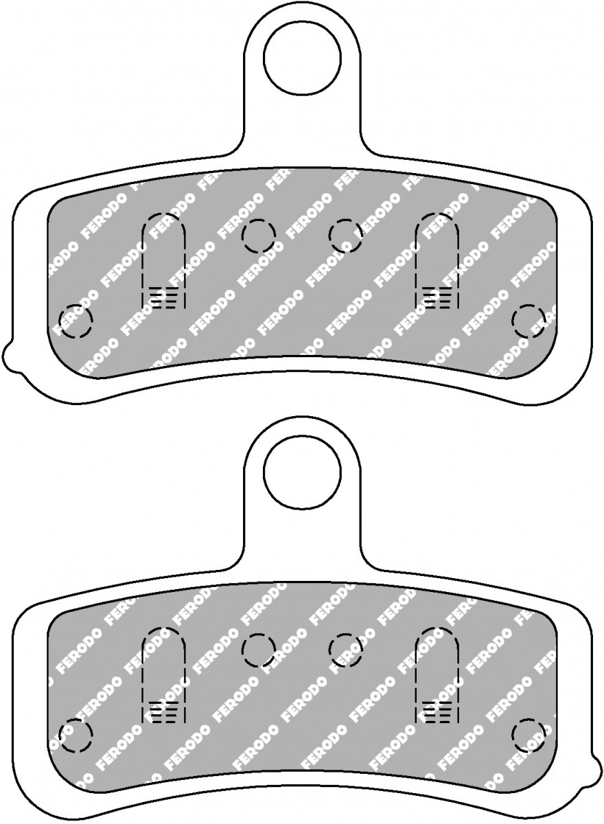 FDB2250ST BRAKE PADS SINTER