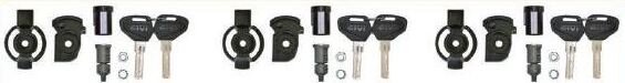 SL103-SECURITY LOCK SET 3PCS