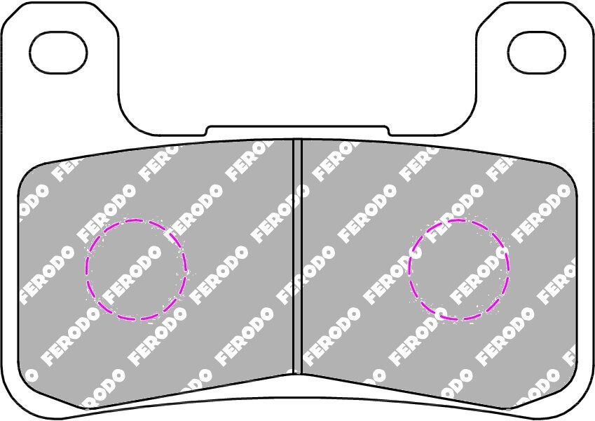FDB2204XRAC BRAKE PADS SINTER