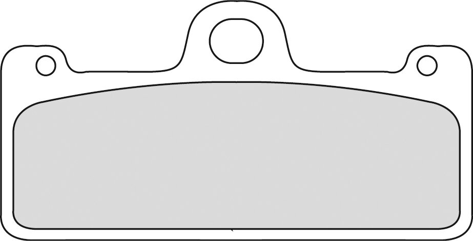 FDB2007P BRAKE PADS ORGANIC