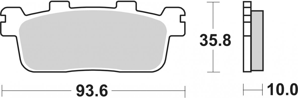 195MS BRAKE PADS SINTER