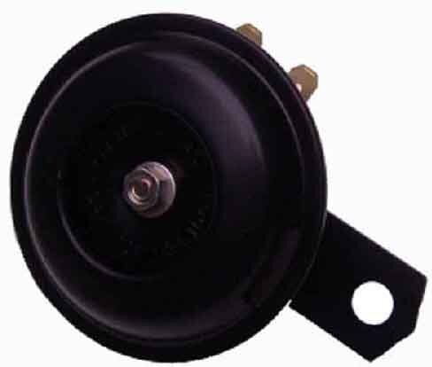 Claxon 12V 70mm zwart