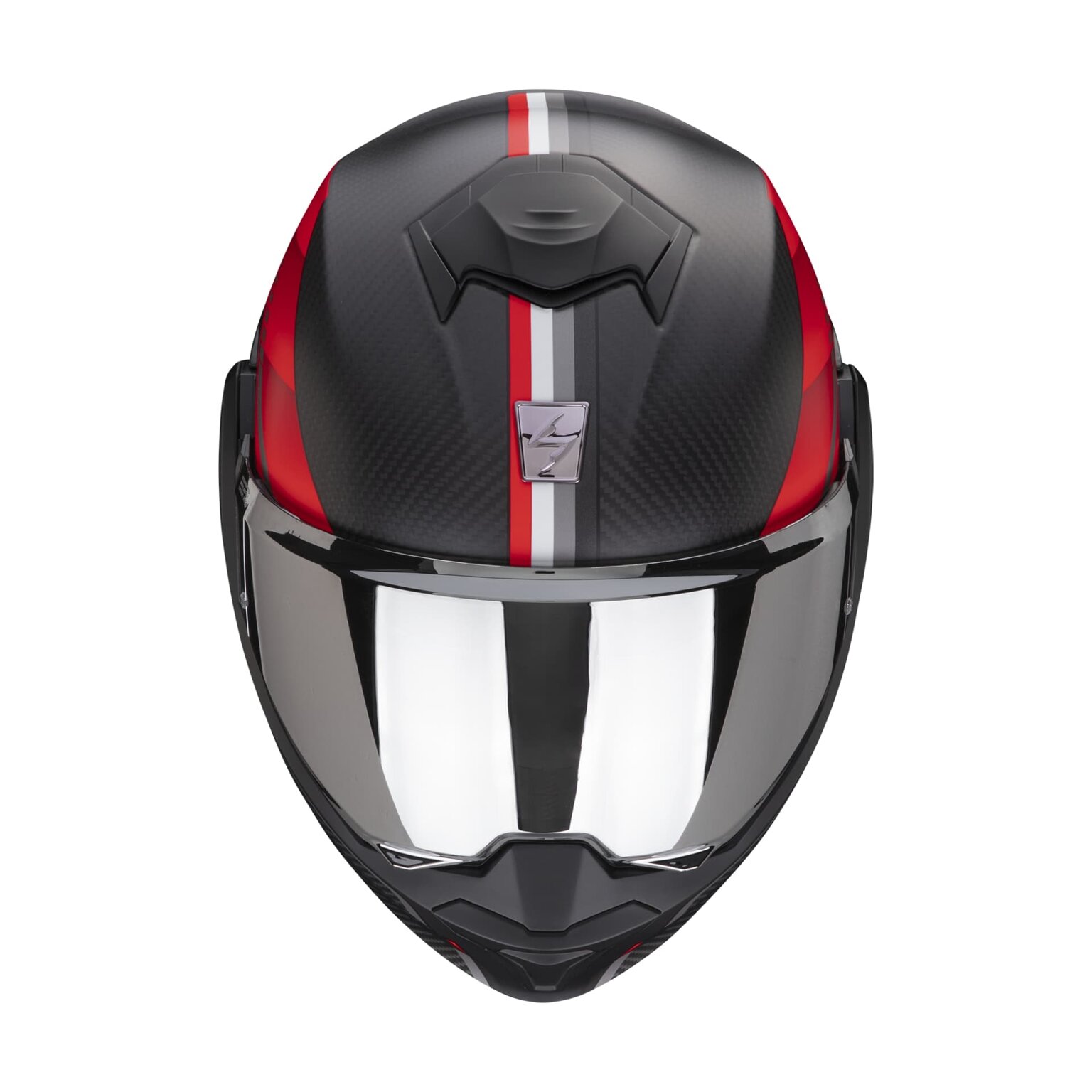 EXO-Tech EVO Carbon Genus - Grijs_Rood - XS
