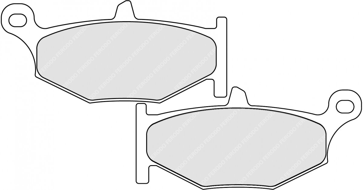 FDB2213P BRAKE PADS ORGANIC
