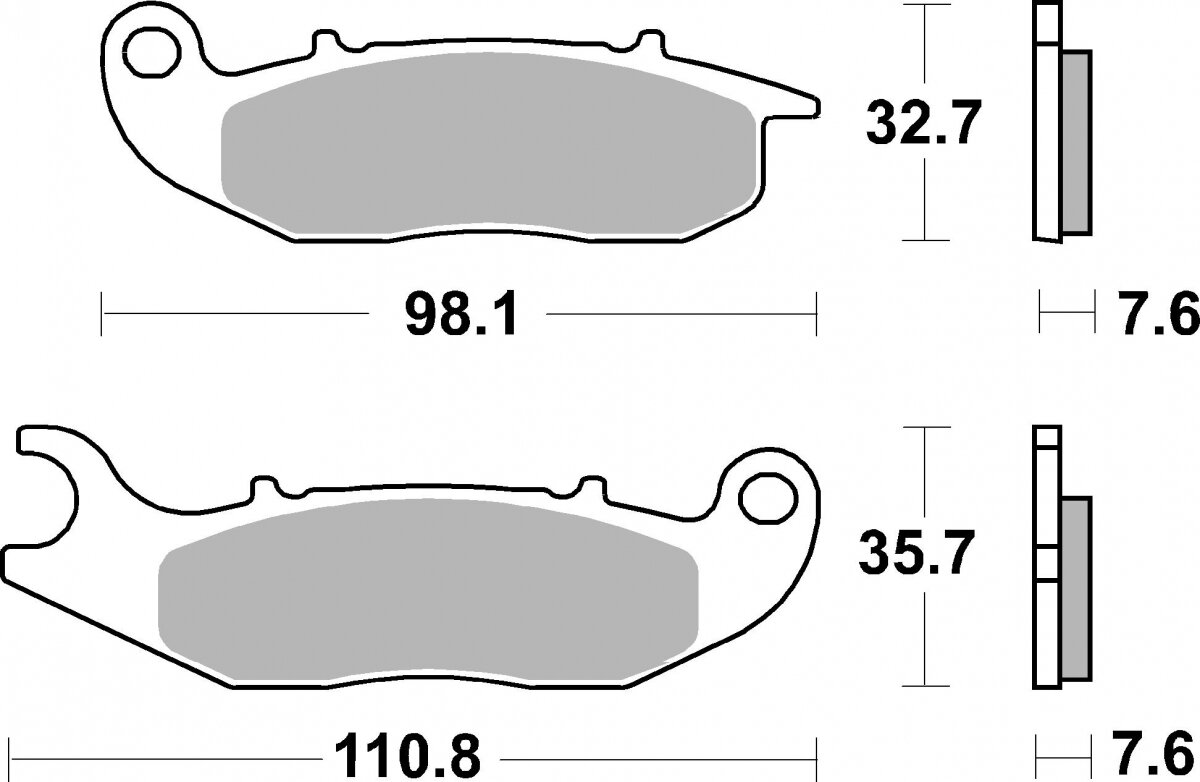 859HS BRAKE PADS SINTER