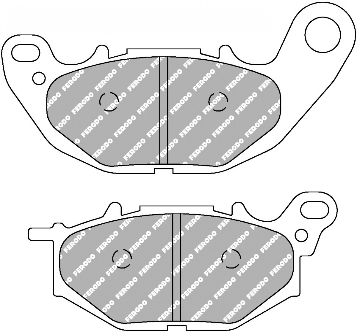 FDB2280EF BRAKE PADS ORGANIC